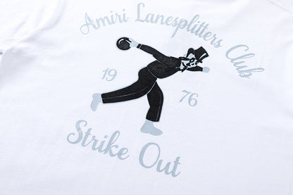 AMIRI Lanesplitters logo-print cotton T-Shirt
