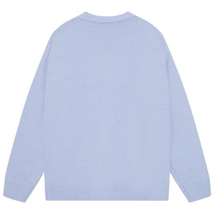 AMIRI Cotton V-Neck Bones Cardigan