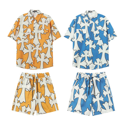 Chrome Hearts New Quick-drying short-sleeved shirts are super popular 2285