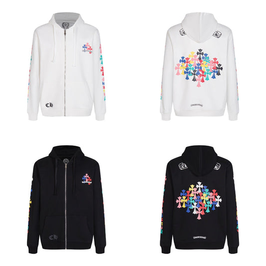 Chrome Hearts New Zip Up Hoodie -5015