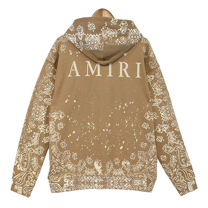 AMIRI Bandana Bleach hoodie