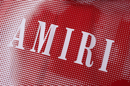 AMIRI Flock Hooded Sleeveless Sweatshirt