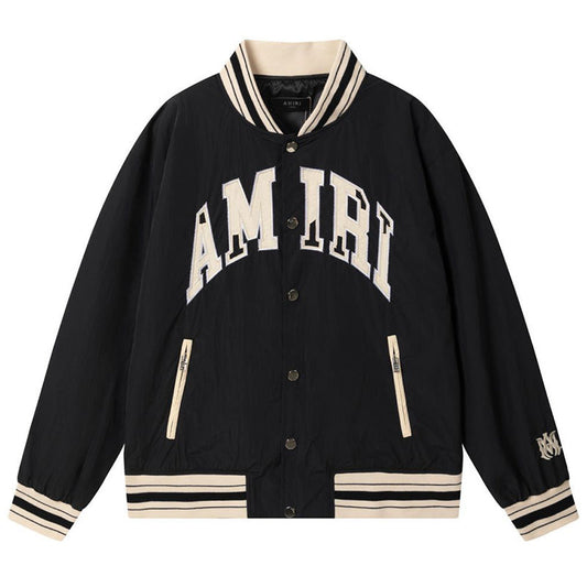AMIRI Logo-Appliquéd Padded Shell Bomber Jacket