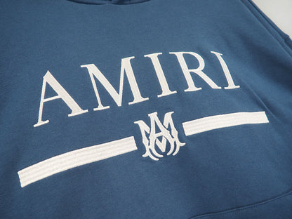 AMIRI Hoodie Navy blue