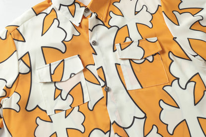 Chrome Hearts New Quick-drying short-sleeved shirts are super popular 2285